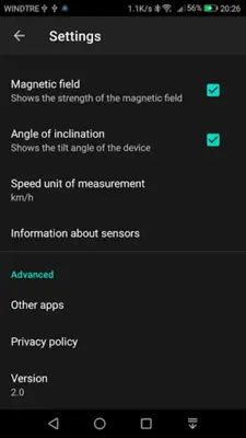 Electronic compass android App screenshot 3