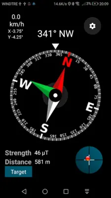 Electronic compass android App screenshot 6